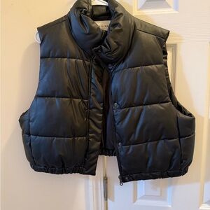 Black Puffer Vest